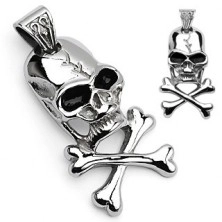 Висулка с пиратски символ - череп и кръстосани кости